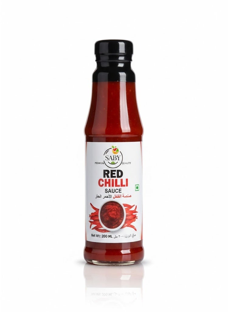 SABY Red Chilli Sauce 200 ml - Image 1